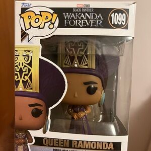 Marvel Queen Ramonda Figure with Purple and Gold Accents